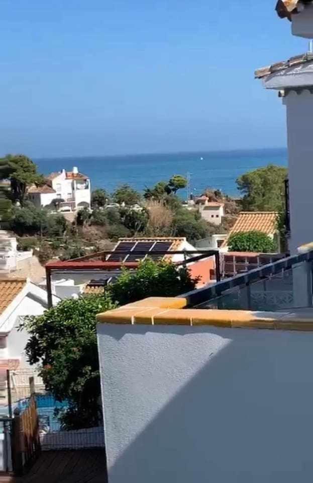 La Villa Escondida 1 Precioso Estudio Vista Al Mar Malaga Zewnętrze zdjęcie